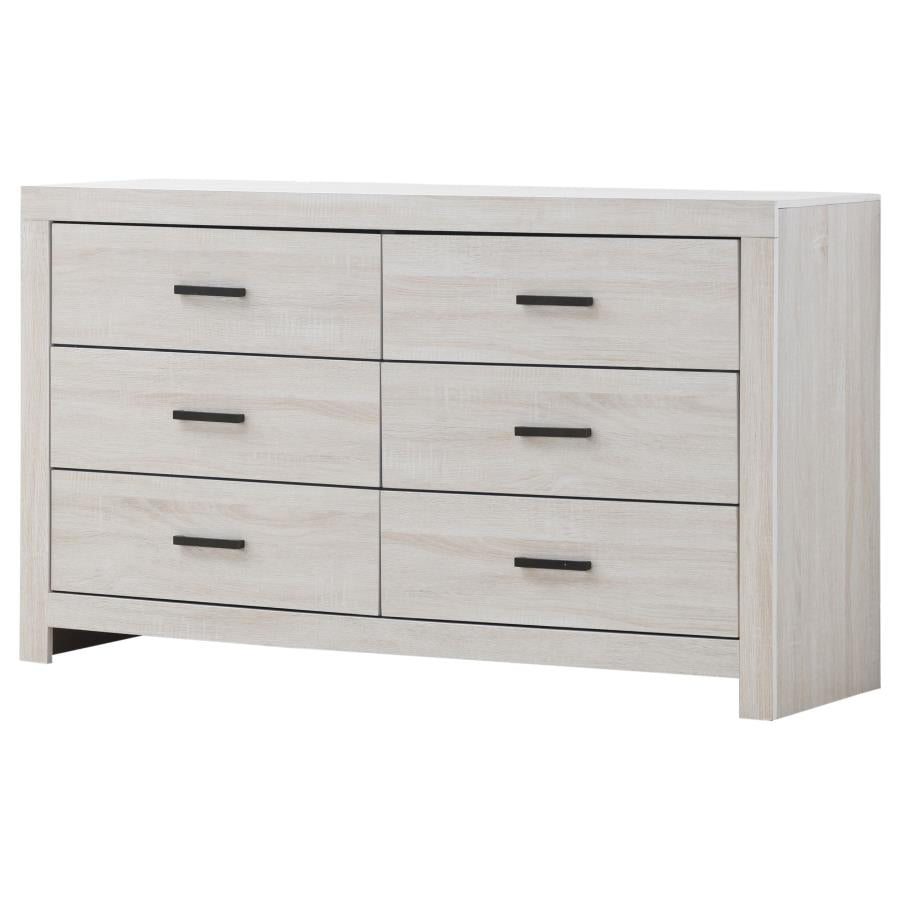 Brantford Ivory Dresser - furniture place usa