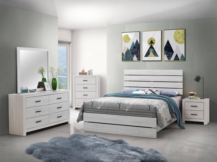 Brantford Ivory Dresser - furniture place usa