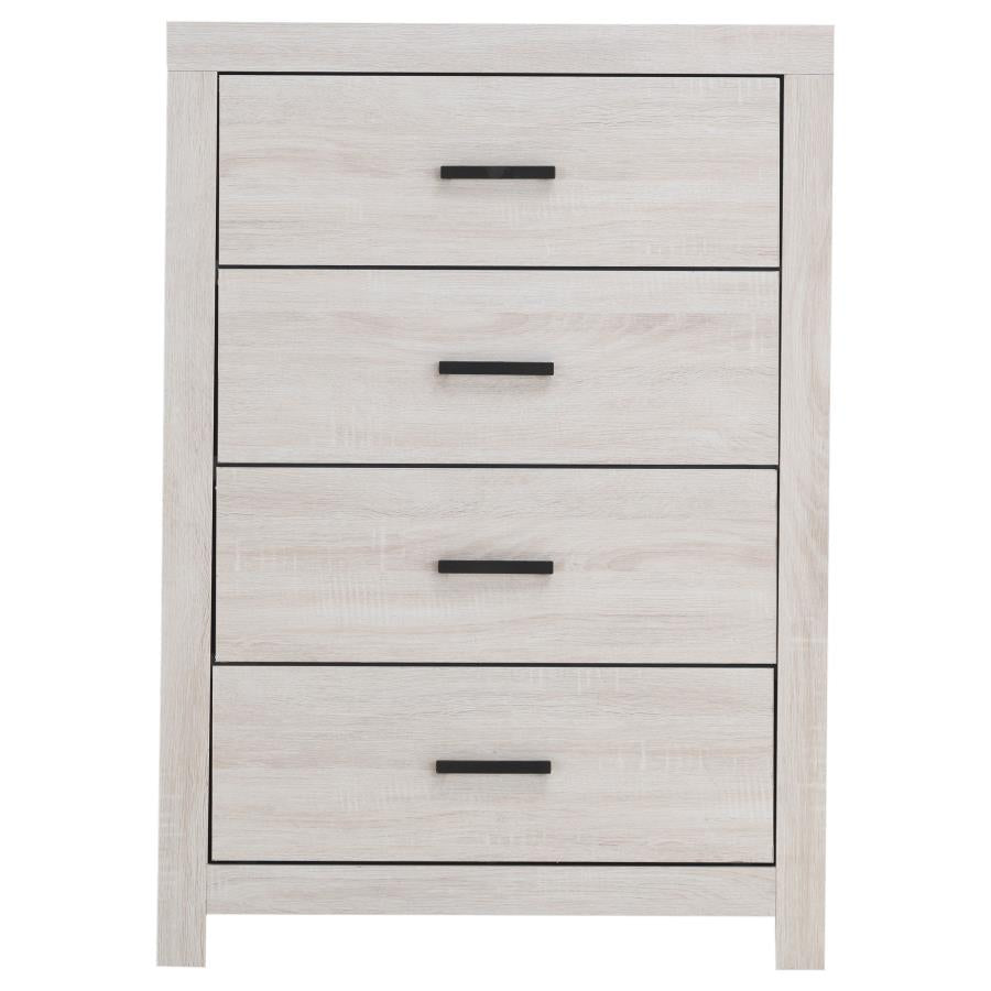 Brantford Ivory Chest - furniture place usa