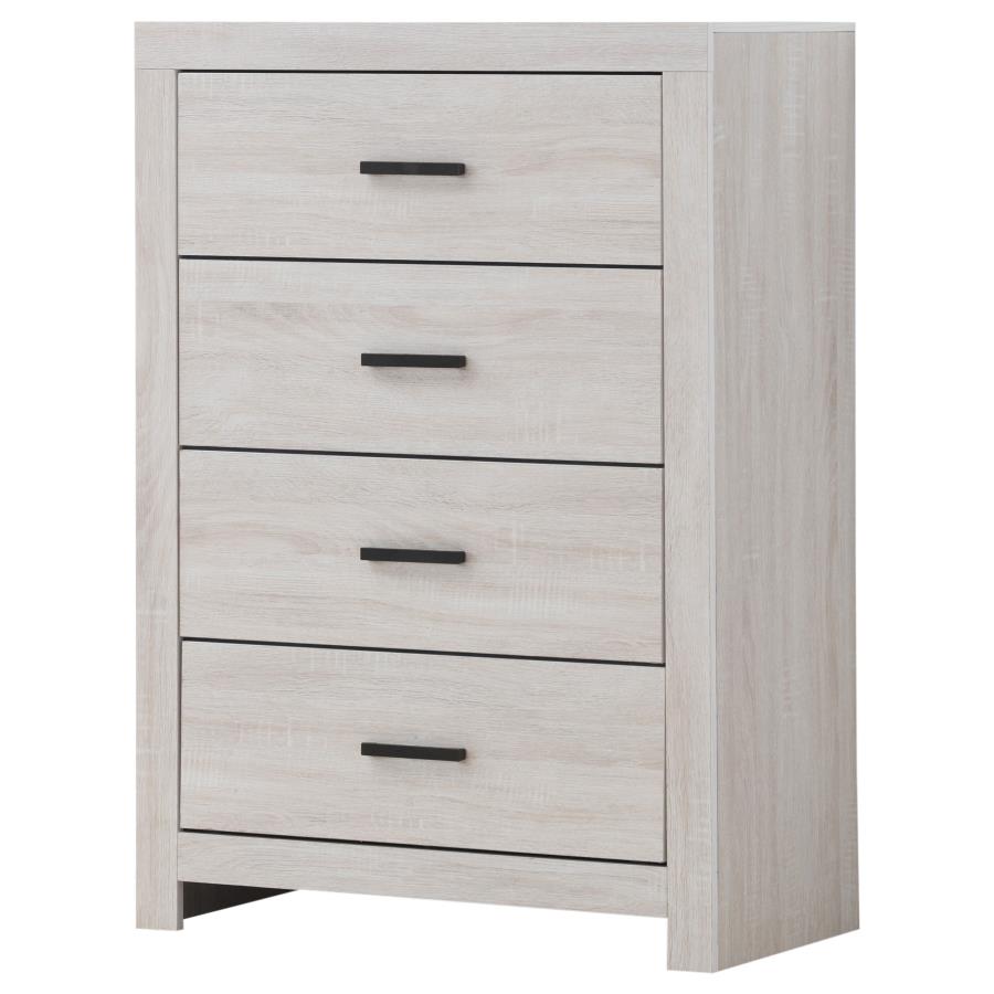 Brantford Ivory Chest - furniture place usa