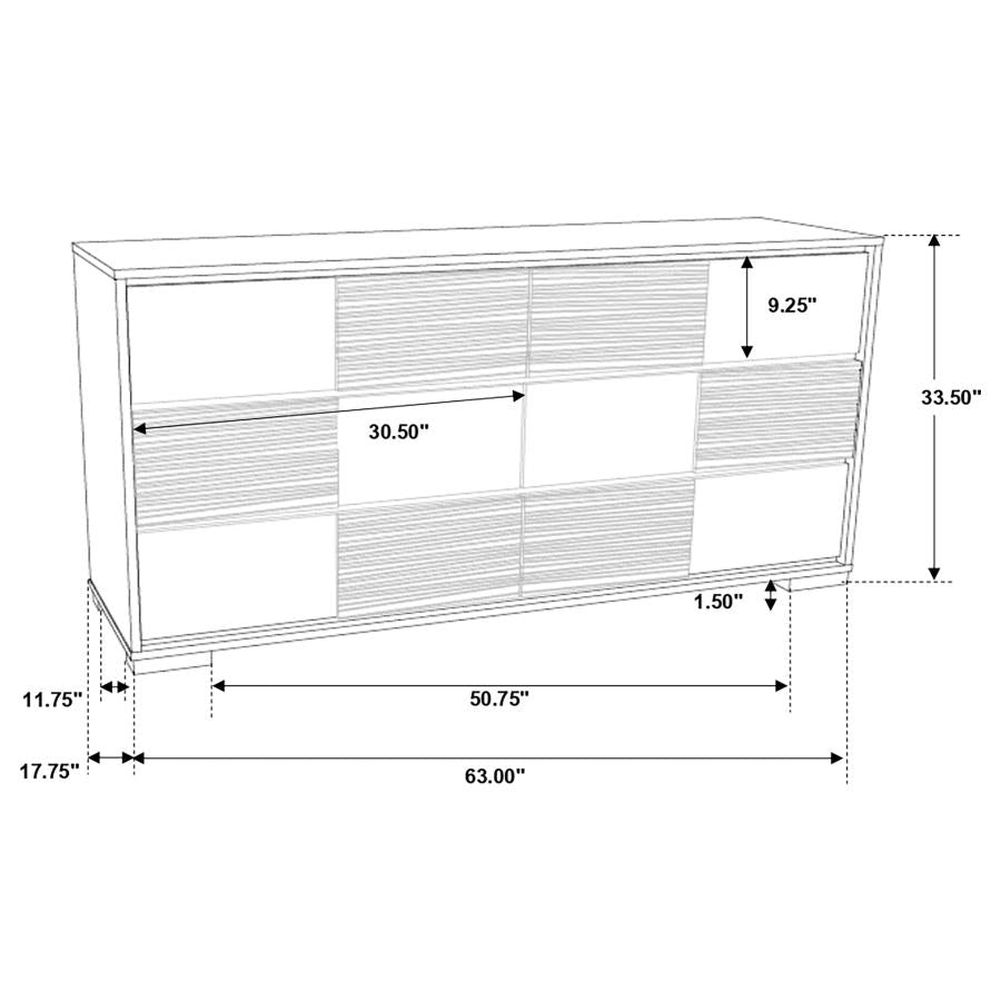 Blacktoft Black Eastern King Bed 4 Pc Set - furniture place usa