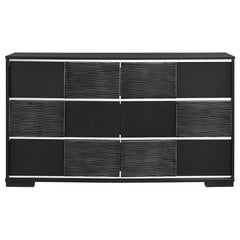 Blacktoft Black Dresser - furniture place usa