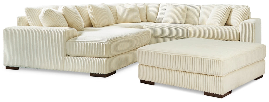 Lindyn 5-Piece Sectional with Ottoman - PKG014505 - furniture place usa