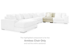 Lindyn Armless Chair - furniture place usa