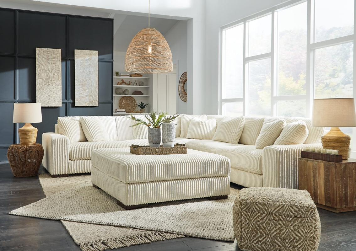 Lindyn 5-Piece Sectional with Ottoman - furniture place usa