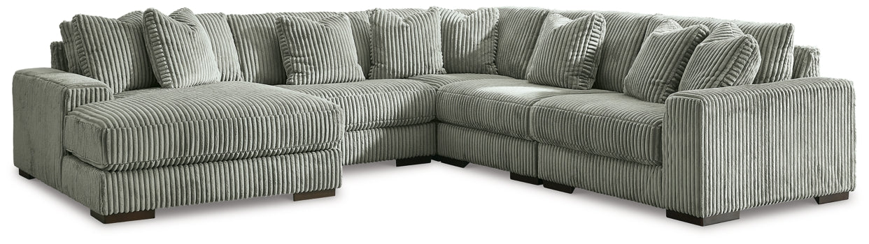 Lindyn 5-Piece Sectional with Ottoman - PKG014510 - furniture place usa