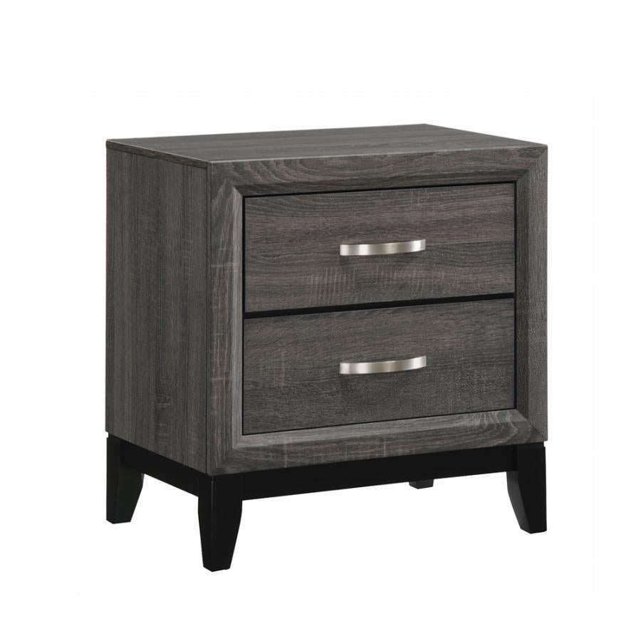 Watson Grey Nightstand - furniture place usa