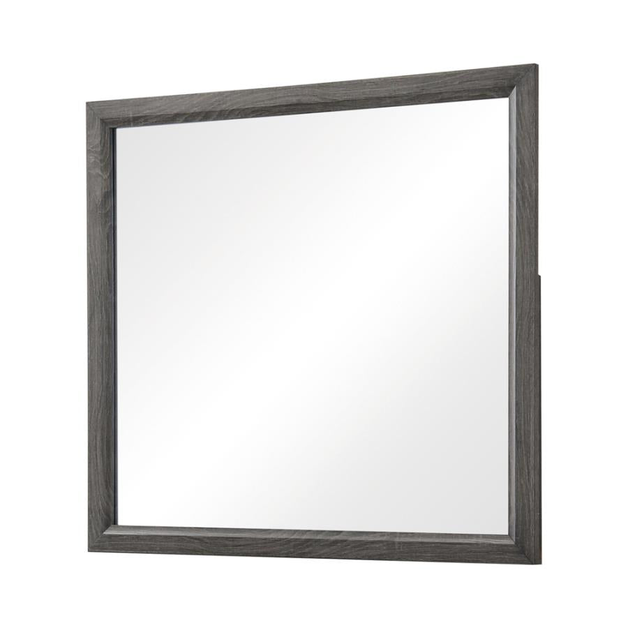 Watson Grey Dresser Mirror - furniture place usa