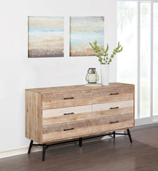 Marlow Brown Dresser - furniture place usa