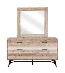 Marlow Brown Dresser Mirror - furniture place usa