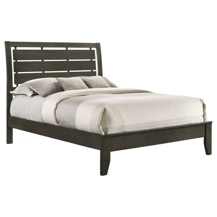 Serenity Grey Full Bed - furniture place usa