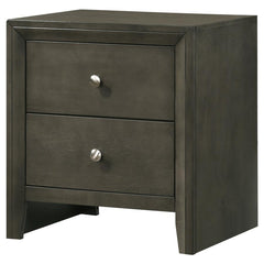 Serenity Grey Nightstand - furniture place usa