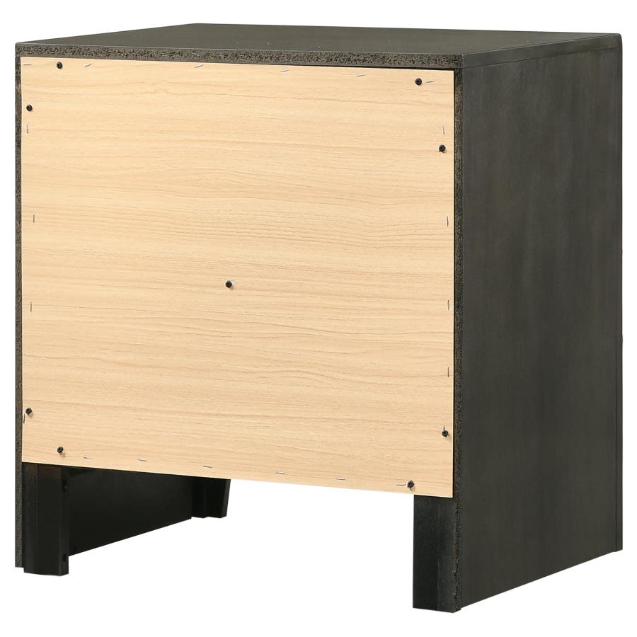 Serenity Grey Nightstand - furniture place usa