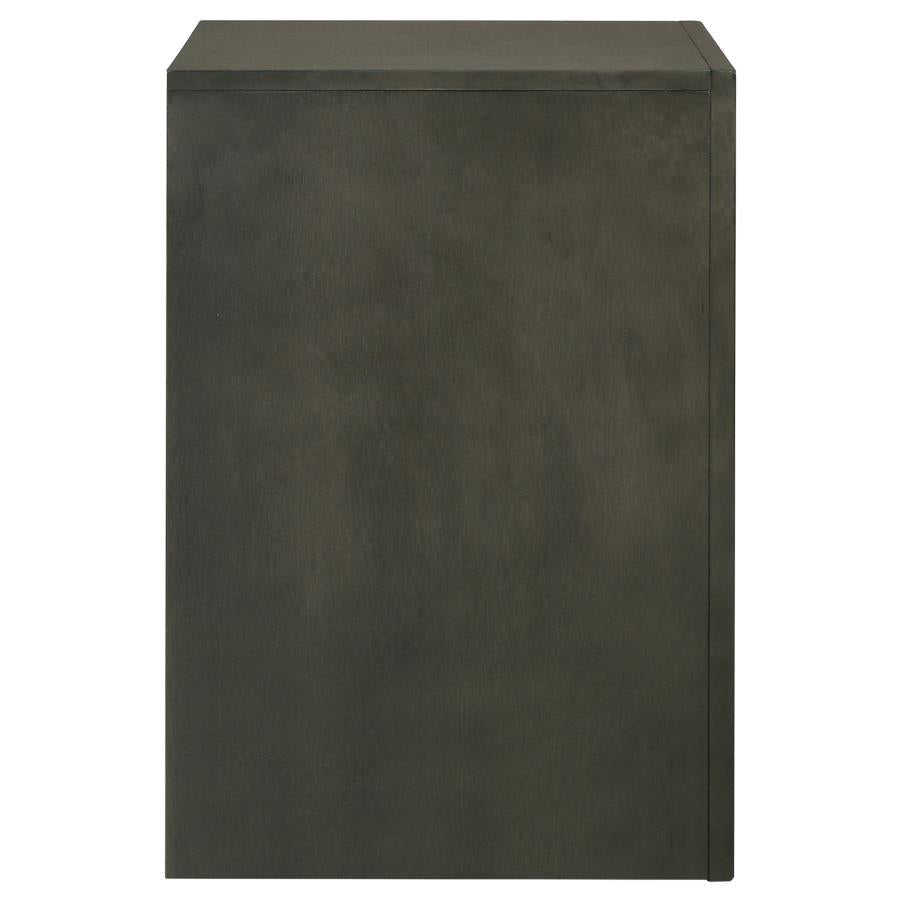 Serenity Grey Nightstand - furniture place usa