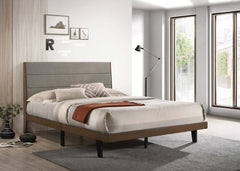 Mays Grey Queen Bed - furniture place usa