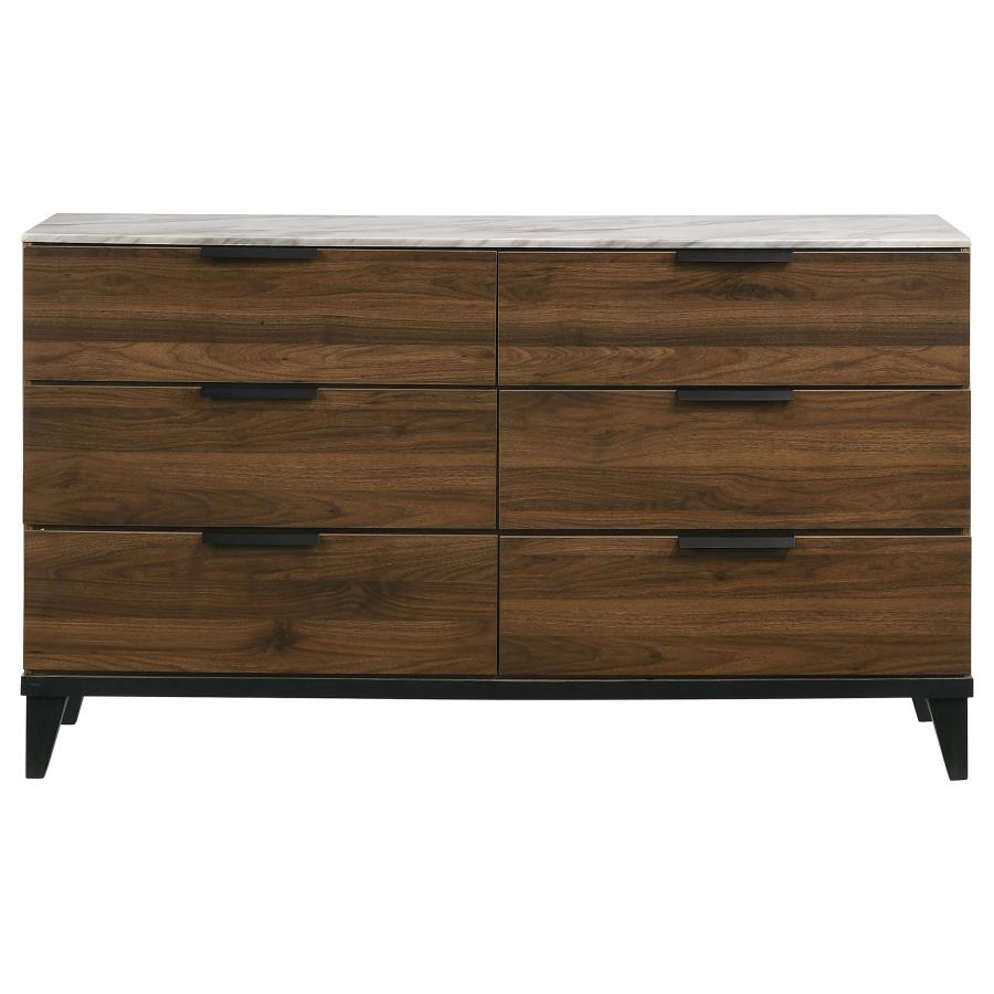 Mays Brown Dresser - furniture place usa