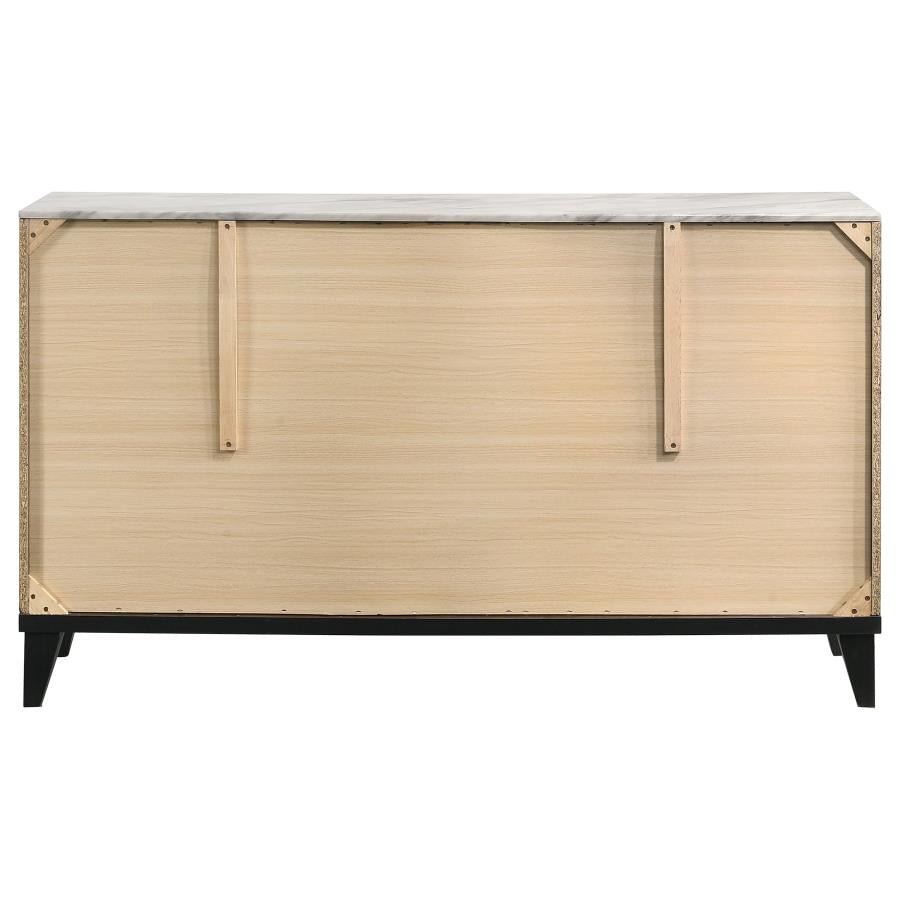 Mays Brown Dresser - furniture place usa