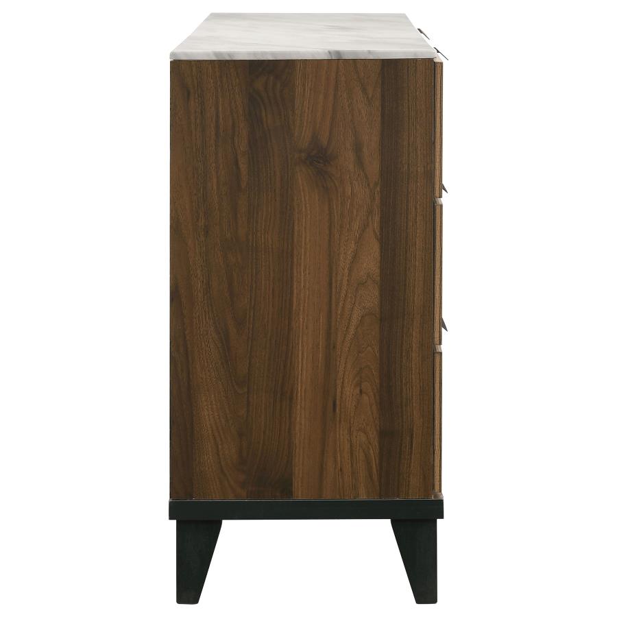 Mays Brown Dresser - furniture place usa