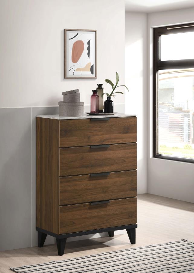 Mays Brown Chest - furniture place usa