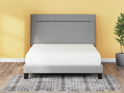 10 Inch Chime Memory Foam King Mattress in a Box with Head-Foot Model Better King Adjustable Base - furniture place usa