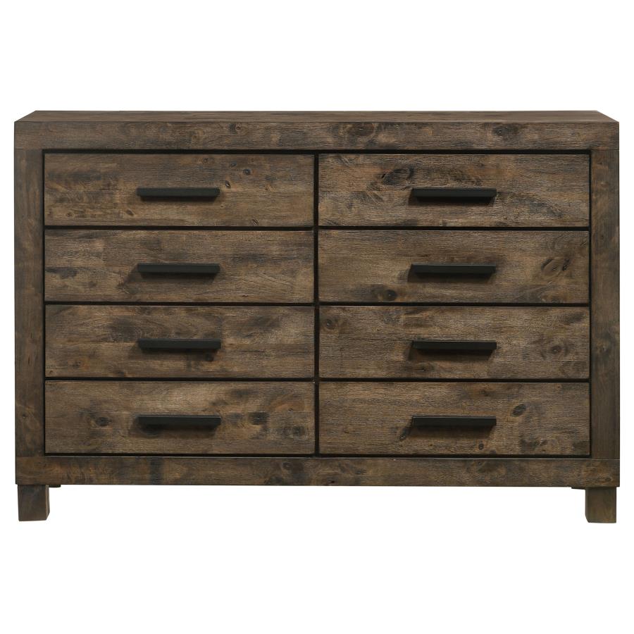 Woodmont Brown Dresser - furniture place usa