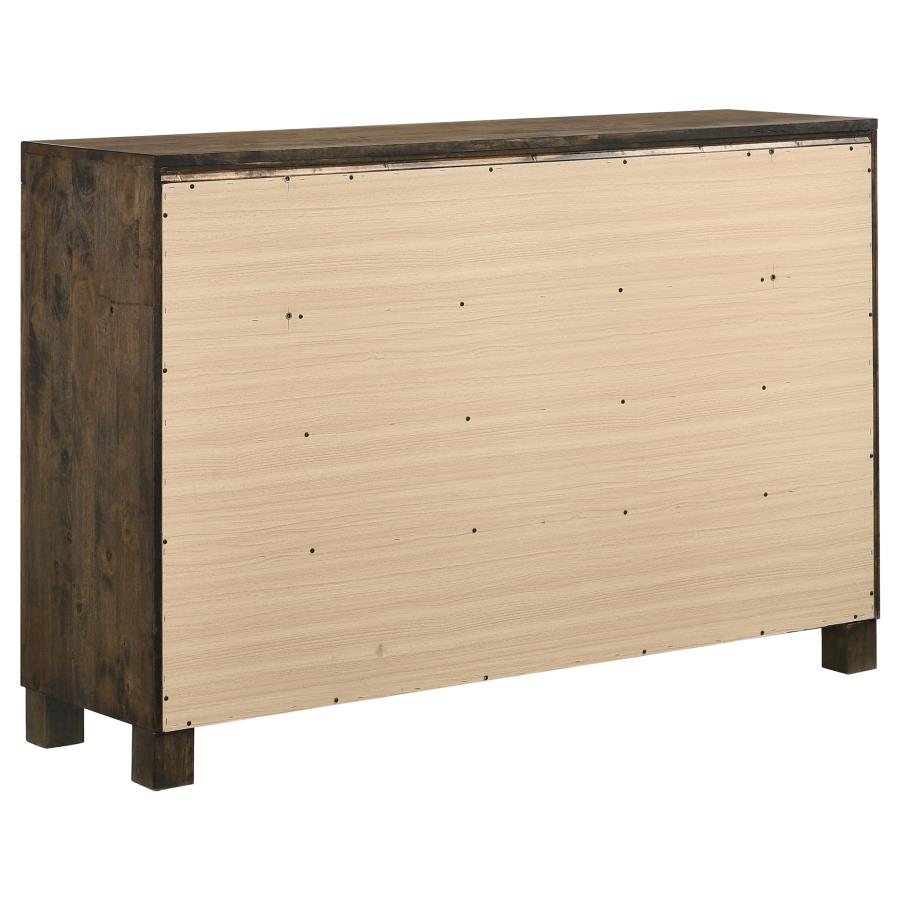 Woodmont Brown Dresser - furniture place usa