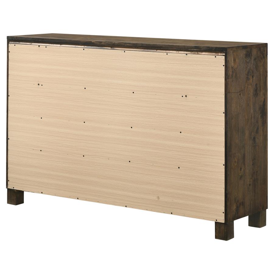 Woodmont Brown Dresser - furniture place usa