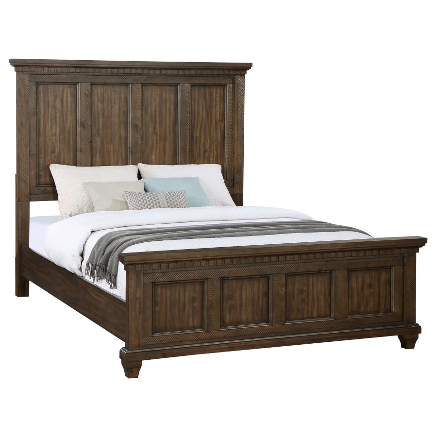 Bennington Brown California King Bed - furniture place usa