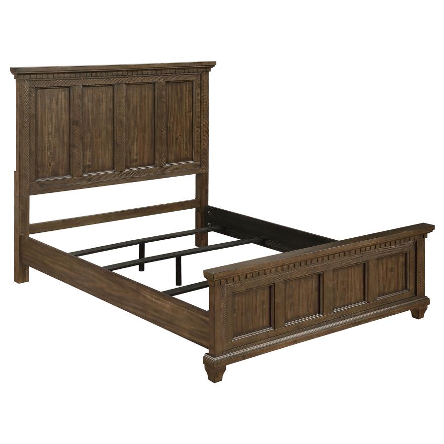 Bennington Brown California King Bed - furniture place usa