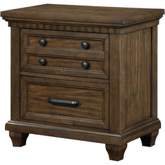 Bennington Brown Nightstand - furniture place usa