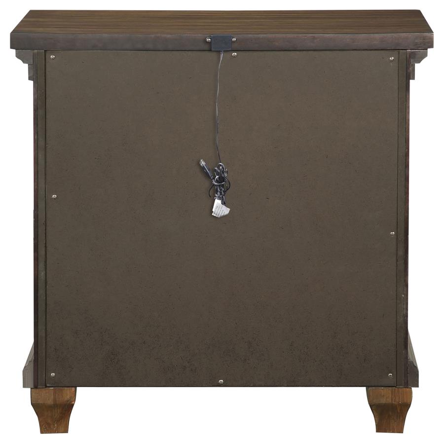 Bennington Brown Nightstand - furniture place usa