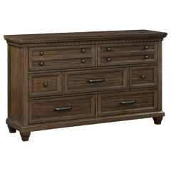 Bennington Brown Dresser - furniture place usa