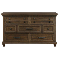 Bennington Brown Dresser - furniture place usa