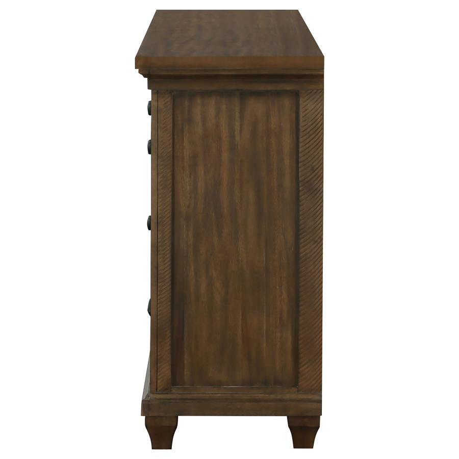 Bennington Brown Dresser - furniture place usa