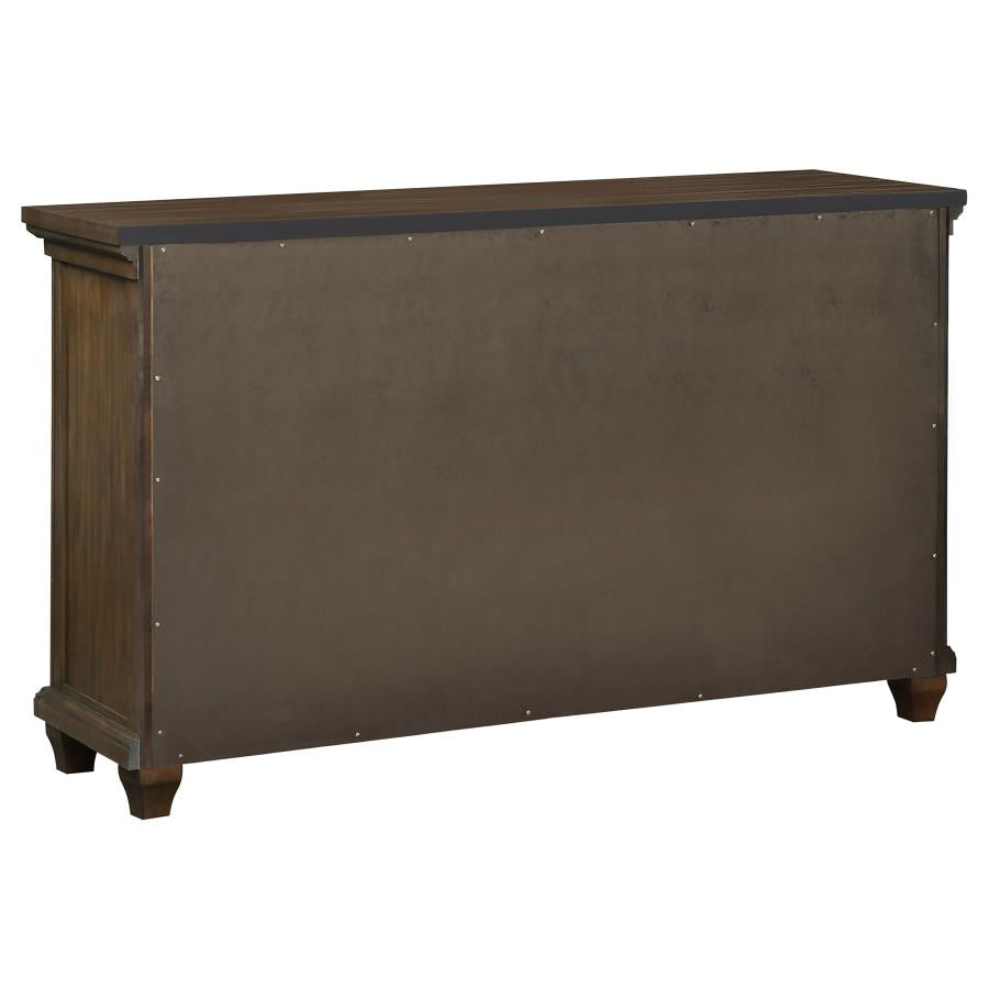 Bennington Brown Dresser - furniture place usa