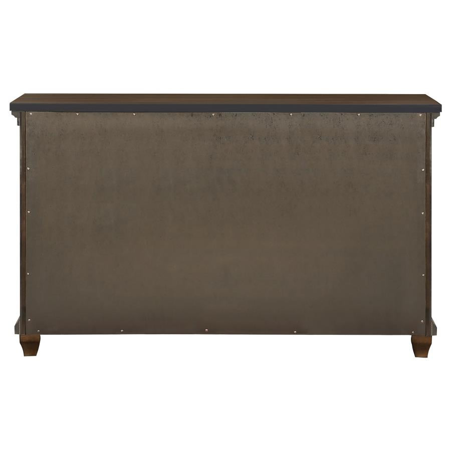 Bennington Brown Dresser - furniture place usa