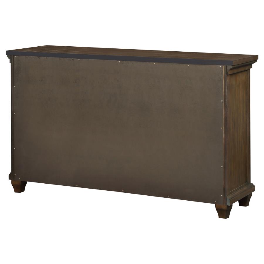 Bennington Brown Dresser - furniture place usa