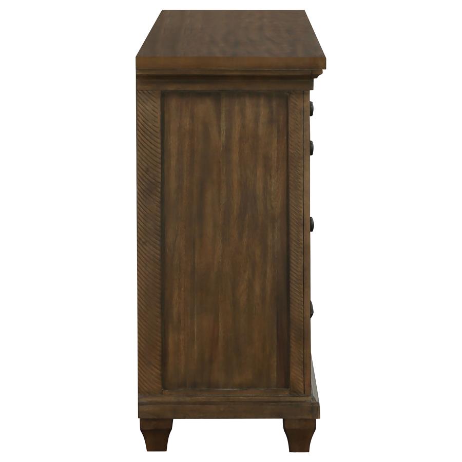 Bennington Brown Dresser - furniture place usa