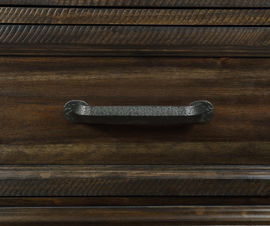 Bennington Brown Dresser - furniture place usa