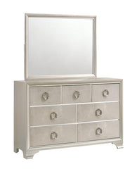 Salford Silver Dresser - furniture place usa