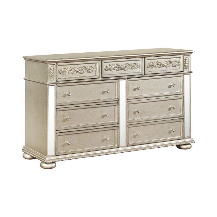 Heidi Silver Dresser - furniture place usa