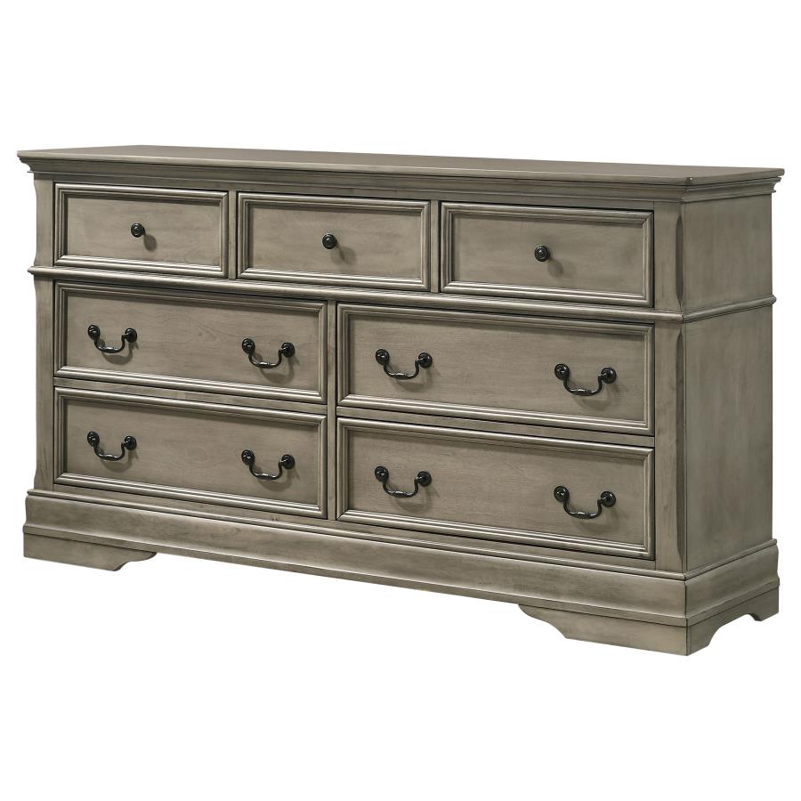 Manchester Brown Dresser - furniture place usa