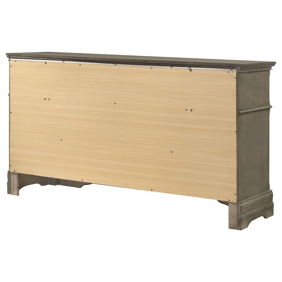 Manchester Brown Dresser - furniture place usa