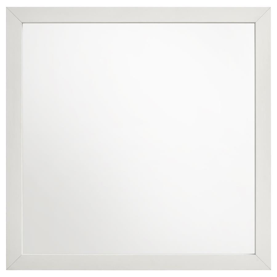 Marceline White Dresser Mirror - furniture place usa