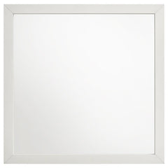 Marceline White Dresser Mirror - furniture place usa