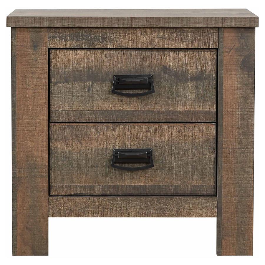 Frederick Brown Nightstand - furniture place usa