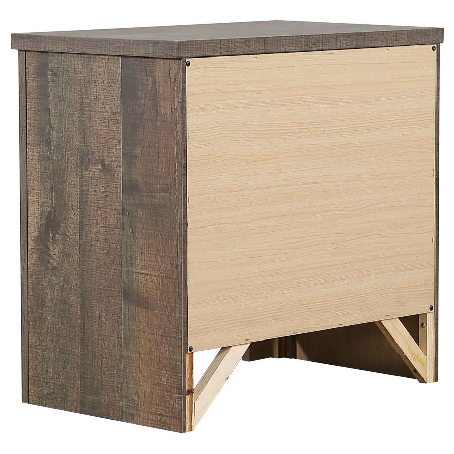 Frederick Brown Nightstand - furniture place usa