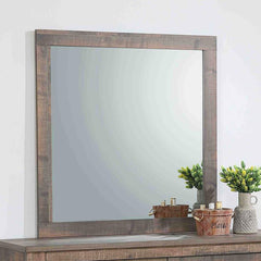 Frederick Brown Dresser Mirror - furniture place usa