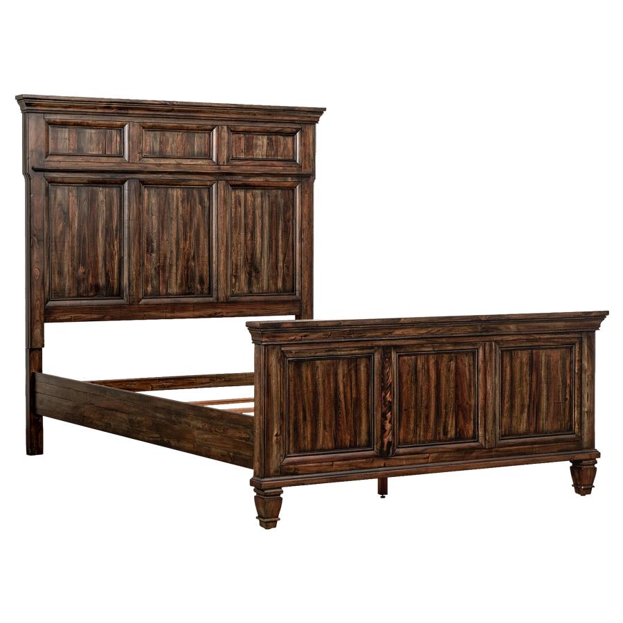 Avenue Brown Eastern King Bed - furniture place usa