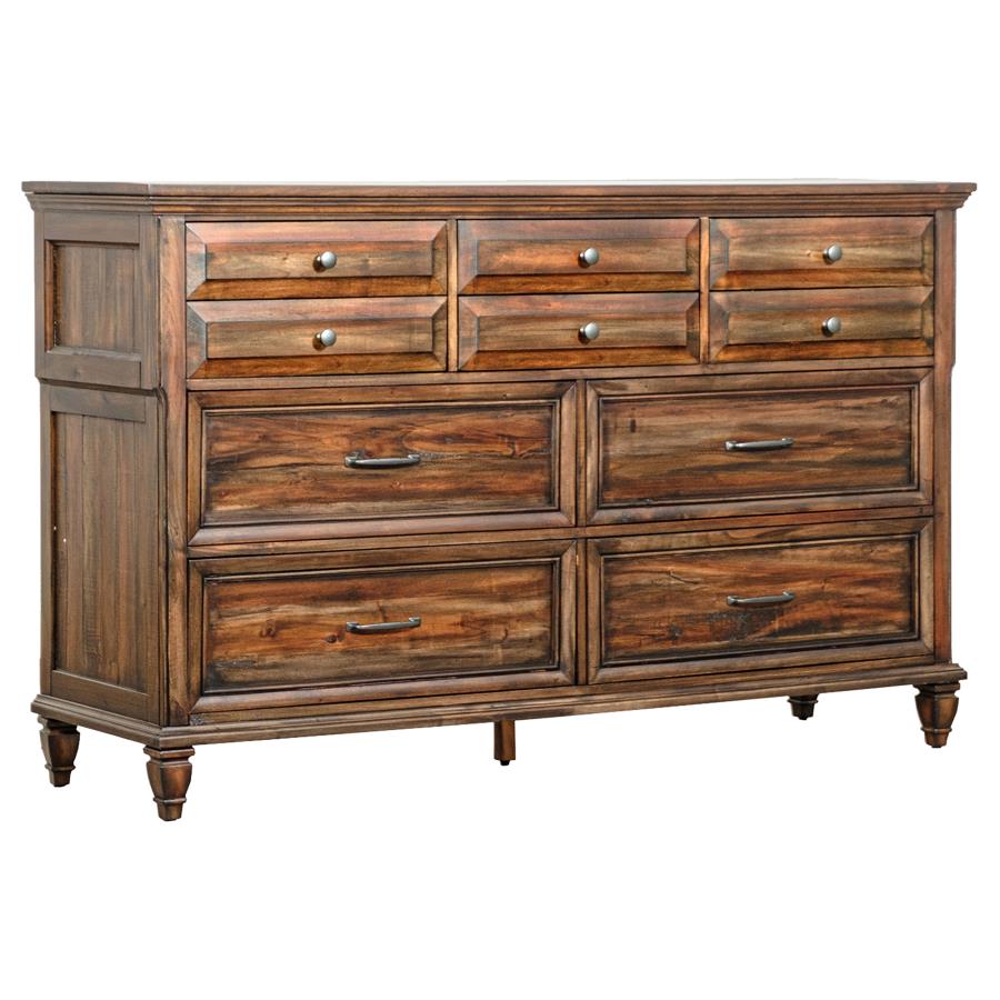 Avenue Brown Dresser - furniture place usa